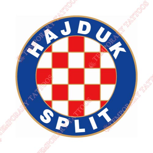 Hajduk Split Customize Temporary Tattoos Stickers NO.8346